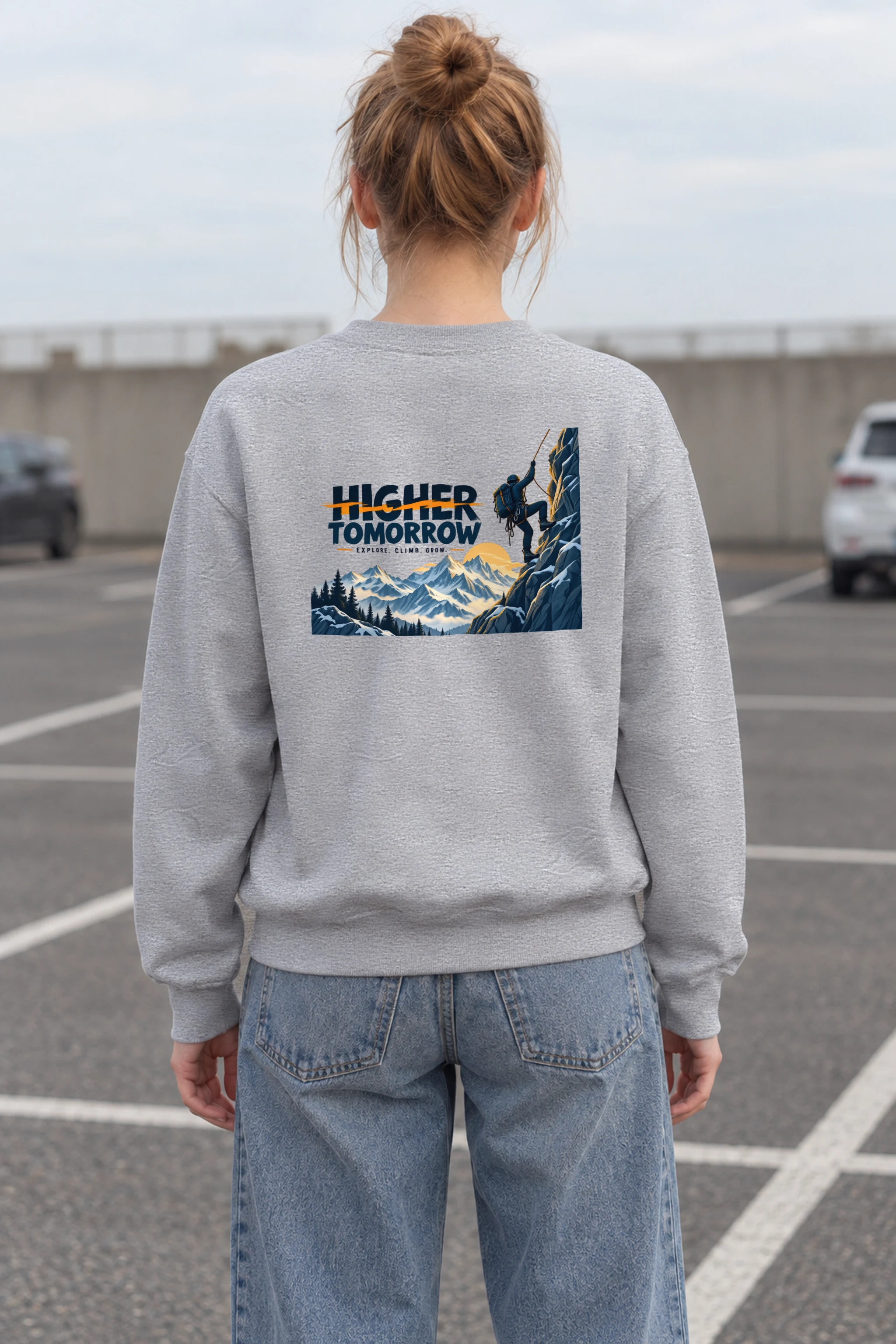 "Higher Tomorrow" 1 Crewneck Sweatshirt