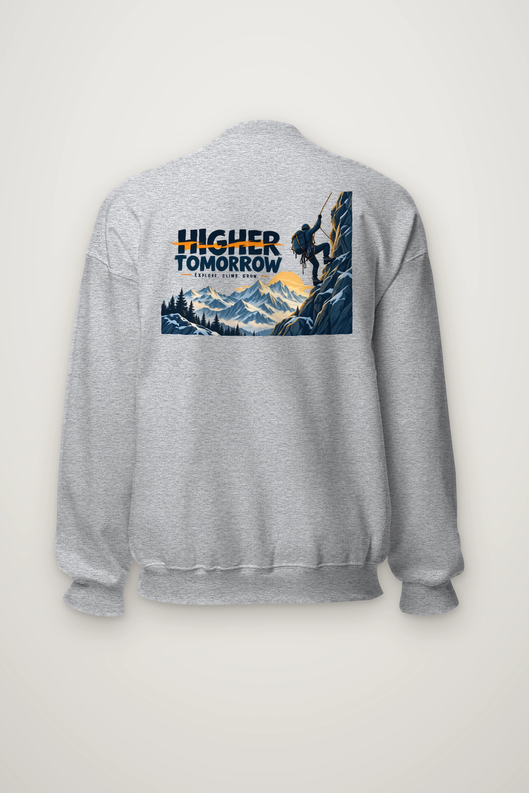"Higher Tomorrow" Heavy Blend Unisex Crewneck Sweatshirt