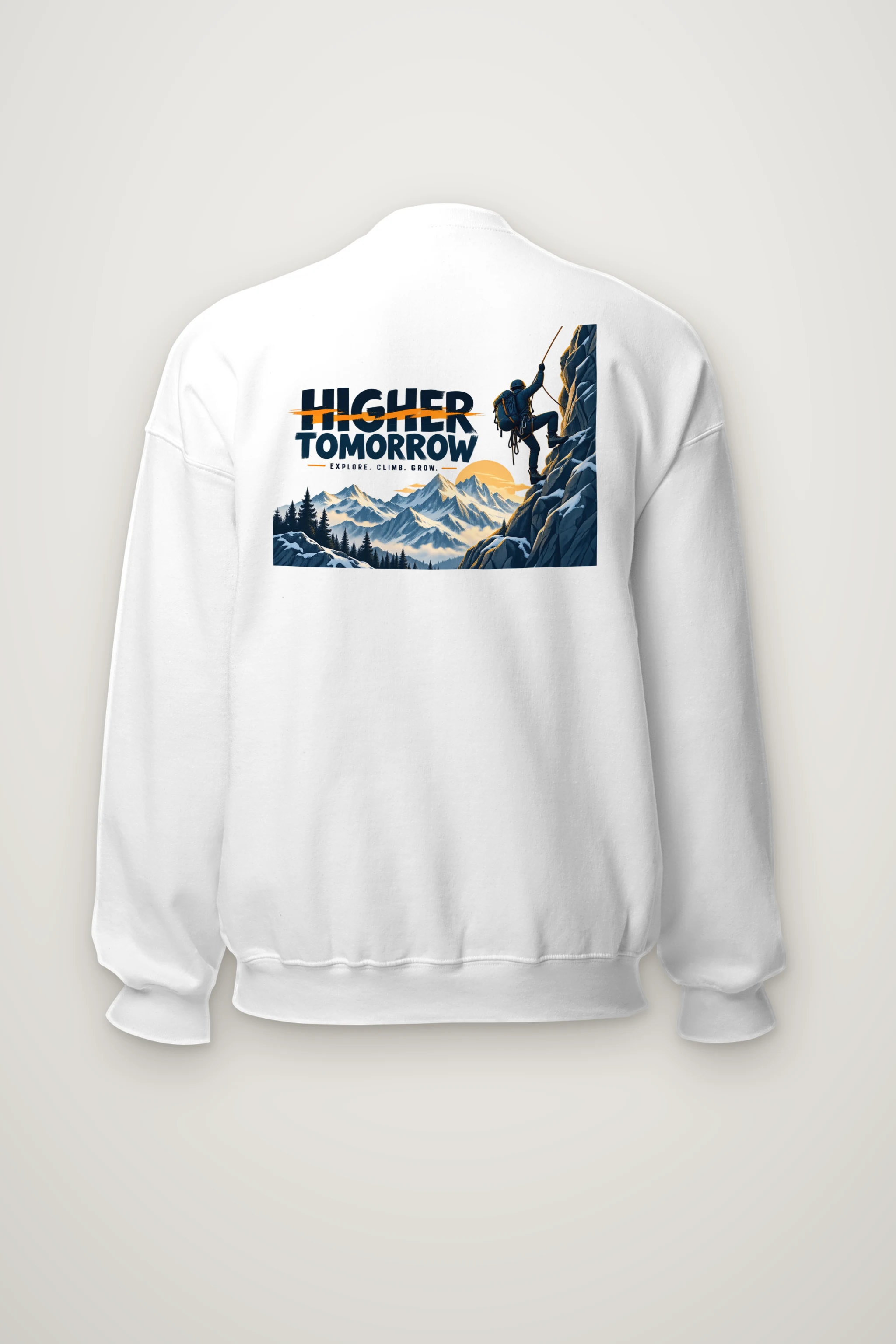 "Higher Tomorrow" Heavy Blend Unisex Crewneck Sweatshirt