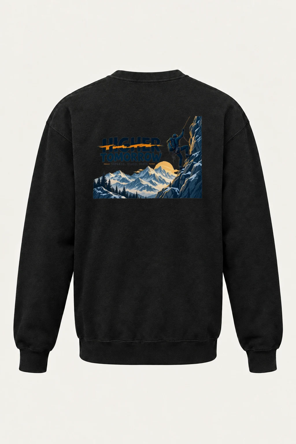 "Higher Tomorrow" Heavy Blend Unisex Crewneck Sweatshirt | Gildan 18000