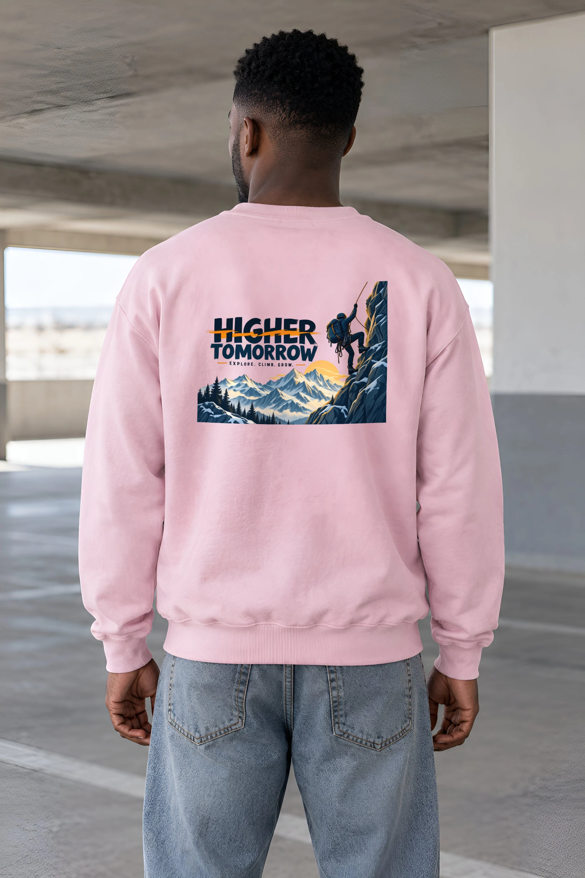 "Higher Tomorrow" 1 Crewneck Sweatshirt