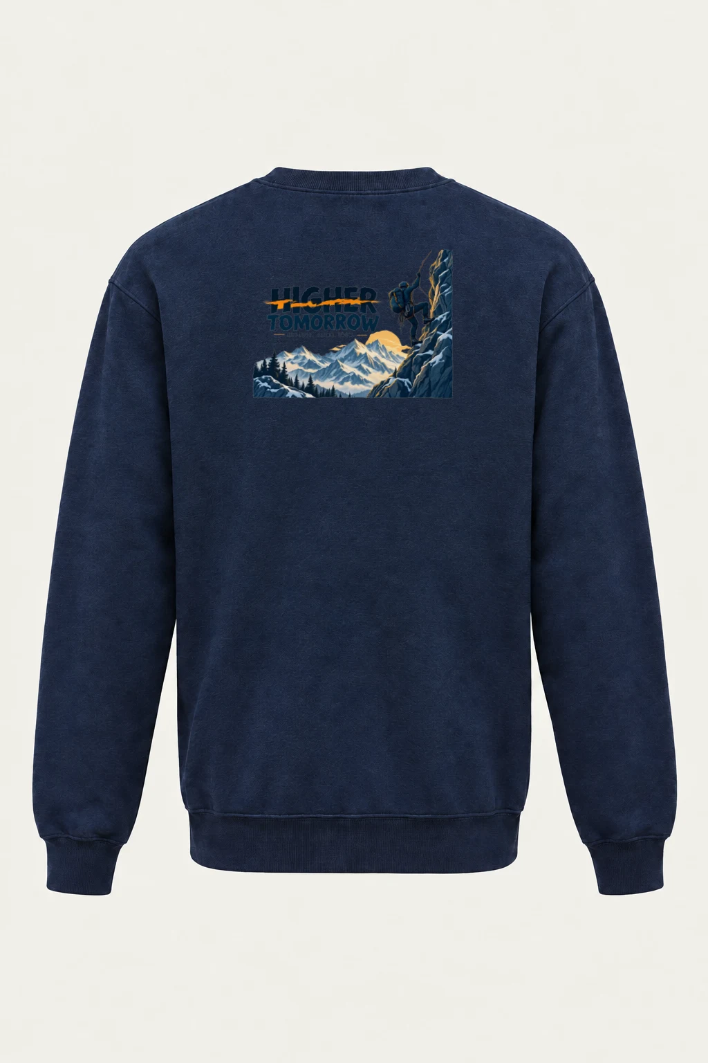 "Higher Tomorrow" Heavy Blend Unisex Crewneck Sweatshirt | Gildan 18000