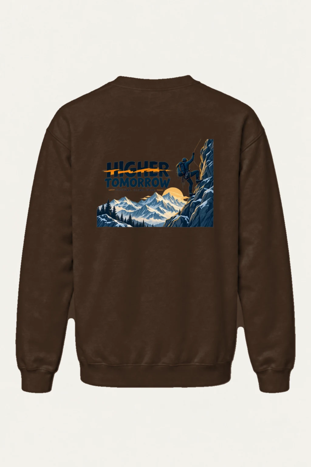"Higher Tomorrow" Heavy Blend Unisex Crewneck Sweatshirt | Gildan 18000