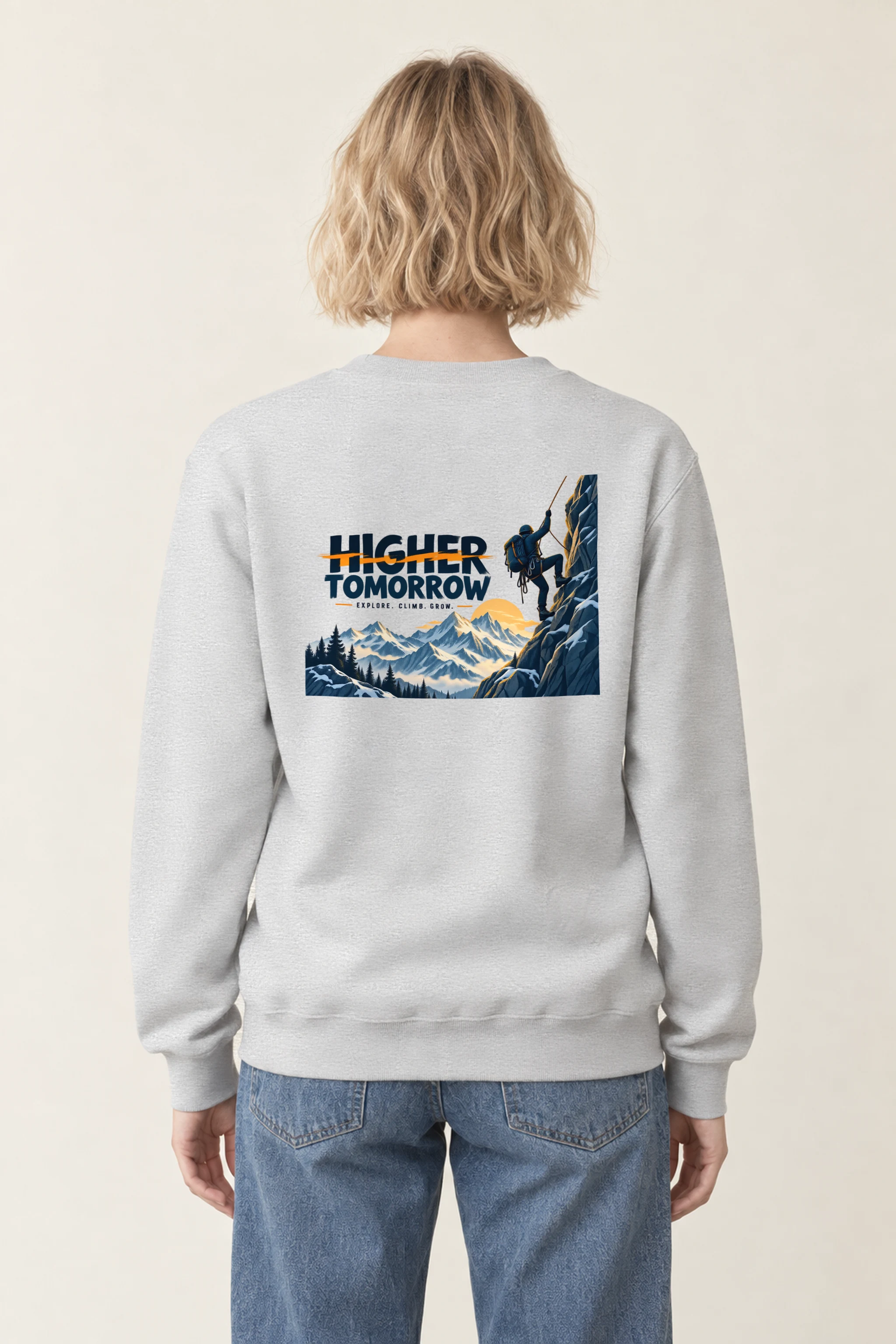"Higher Tomorrow" 1 Crewneck Sweatshirt