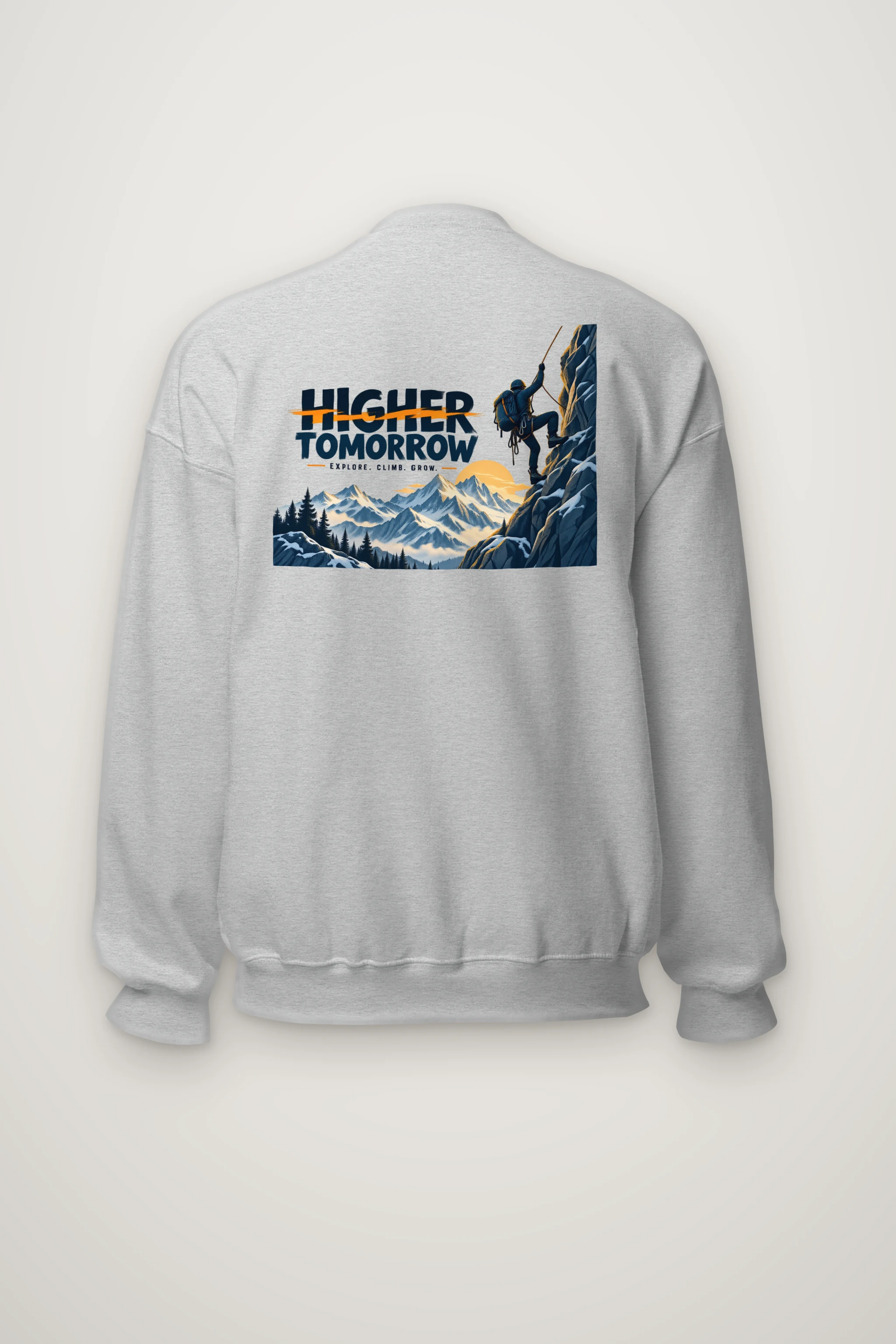 "Higher Tomorrow" Heavy Blend Unisex Crewneck Sweatshirt