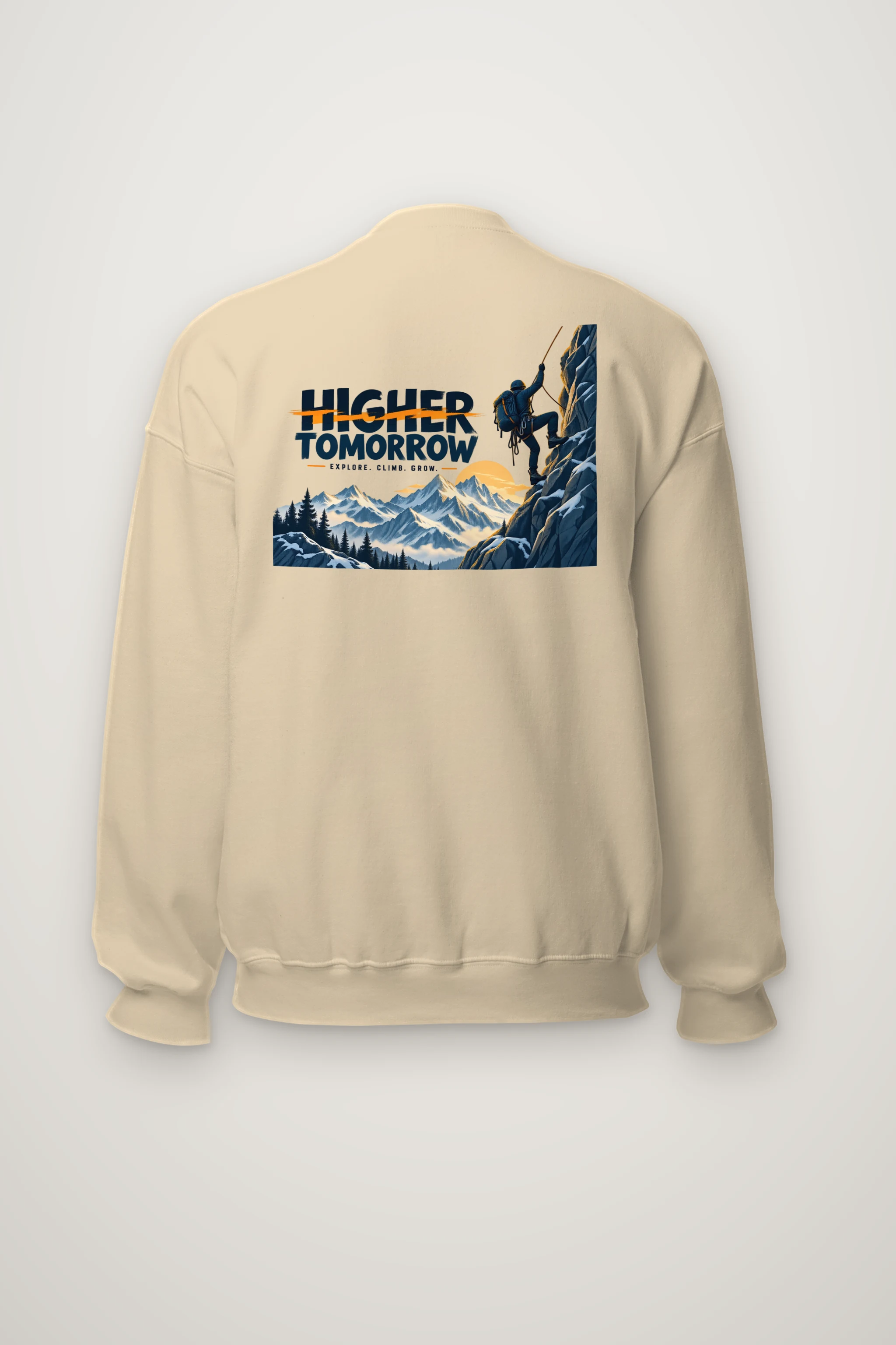 "Higher Tomorrow" Heavy Blend Unisex Crewneck Sweatshirt