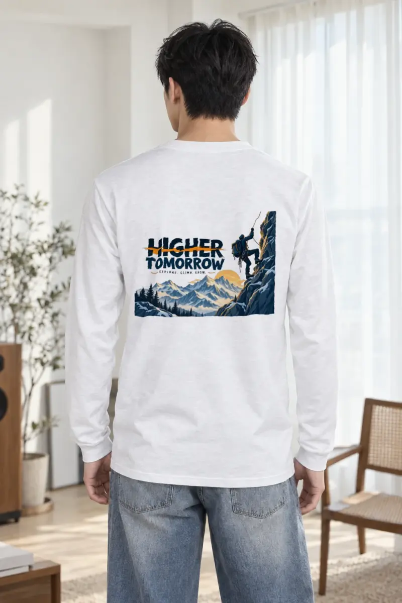 "Higher Tomorrow" Unisex Longsleeve T-shirt