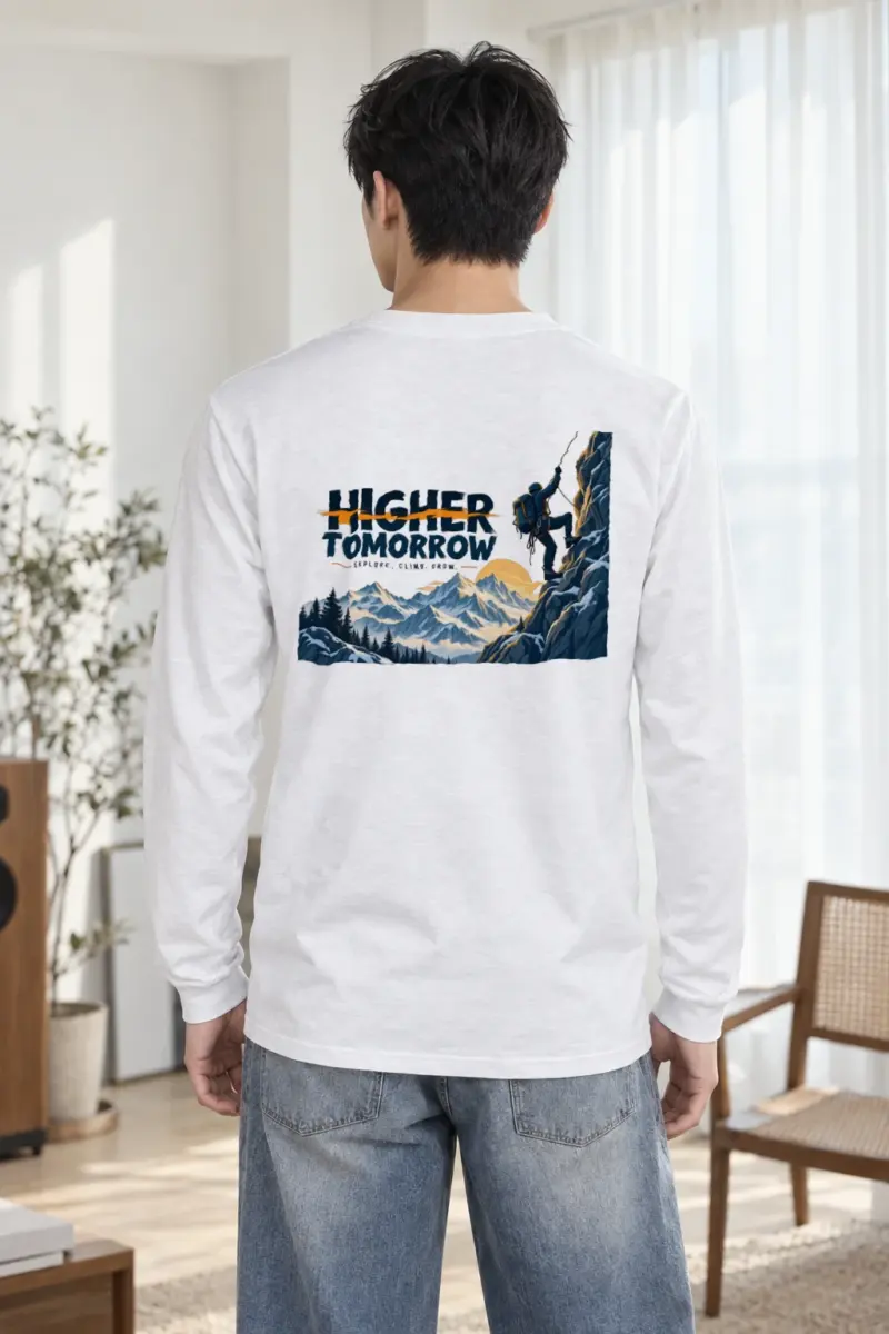 "Higher Tomorrow" Unisex Longsleeve T-shirt