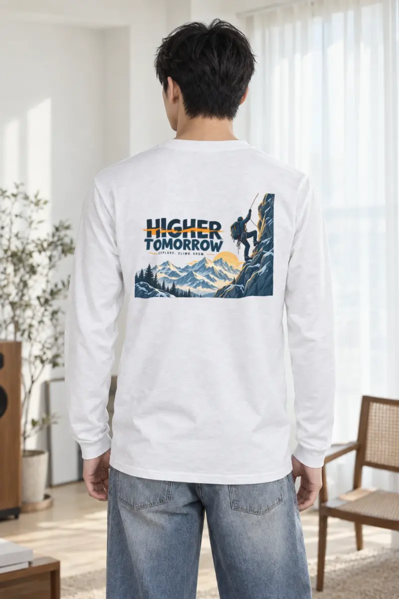 "Higher Tomorrow" Unisex Longsleeve T-shirt