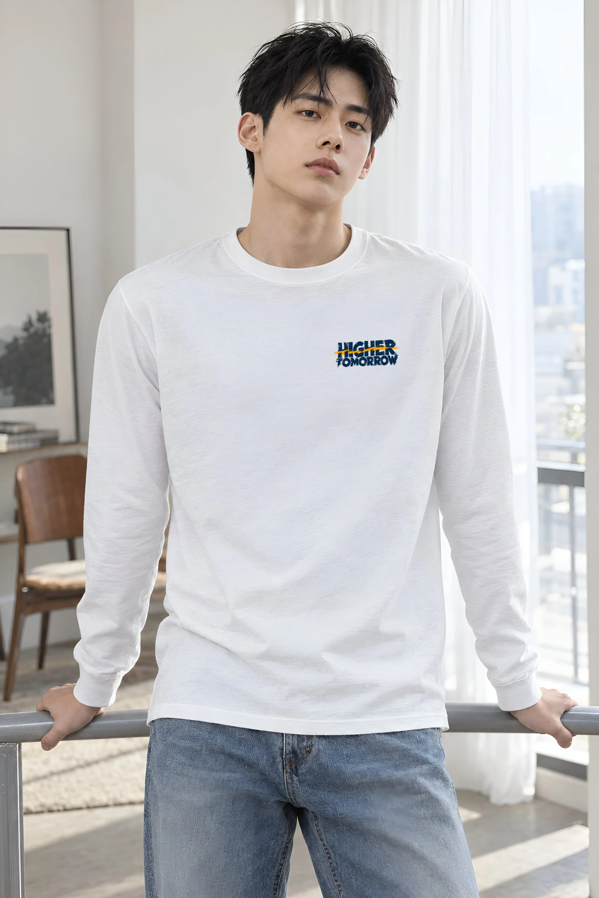 "Higher Tomorrow" Unisex Longsleeve T-shirt