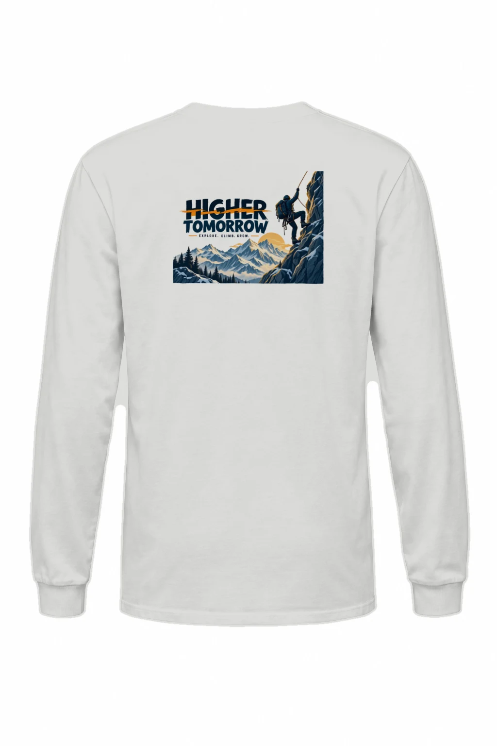 "Higher Tomorrow" Unisex Longsleeve T-shirt | Gildan 2400