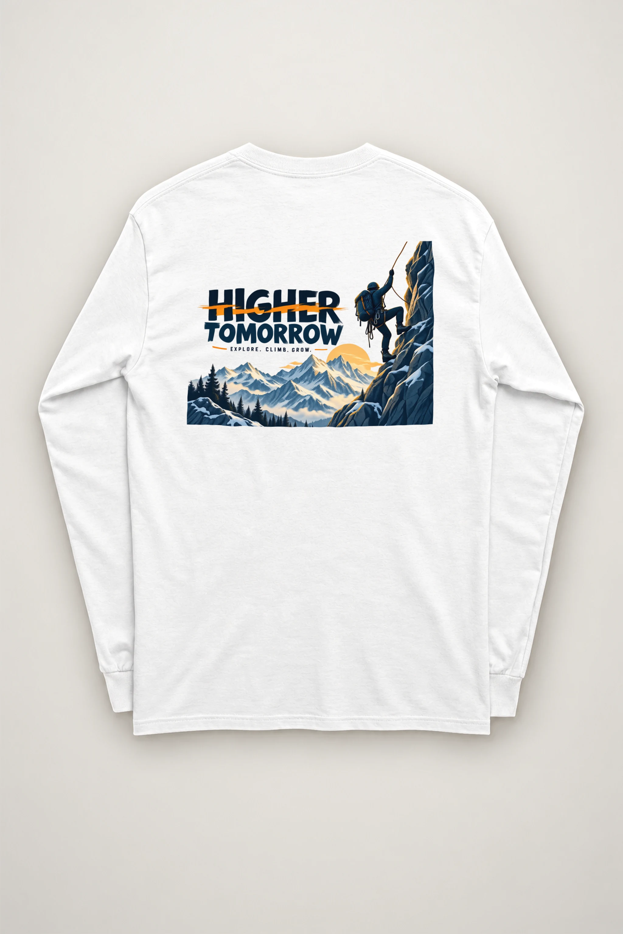 "Higher Tomorrow" Unisex Longsleeve T-shirt