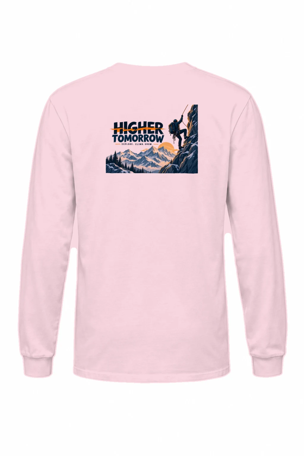 "Higher Tomorrow" Unisex Longsleeve T-shirt | Gildan 2400