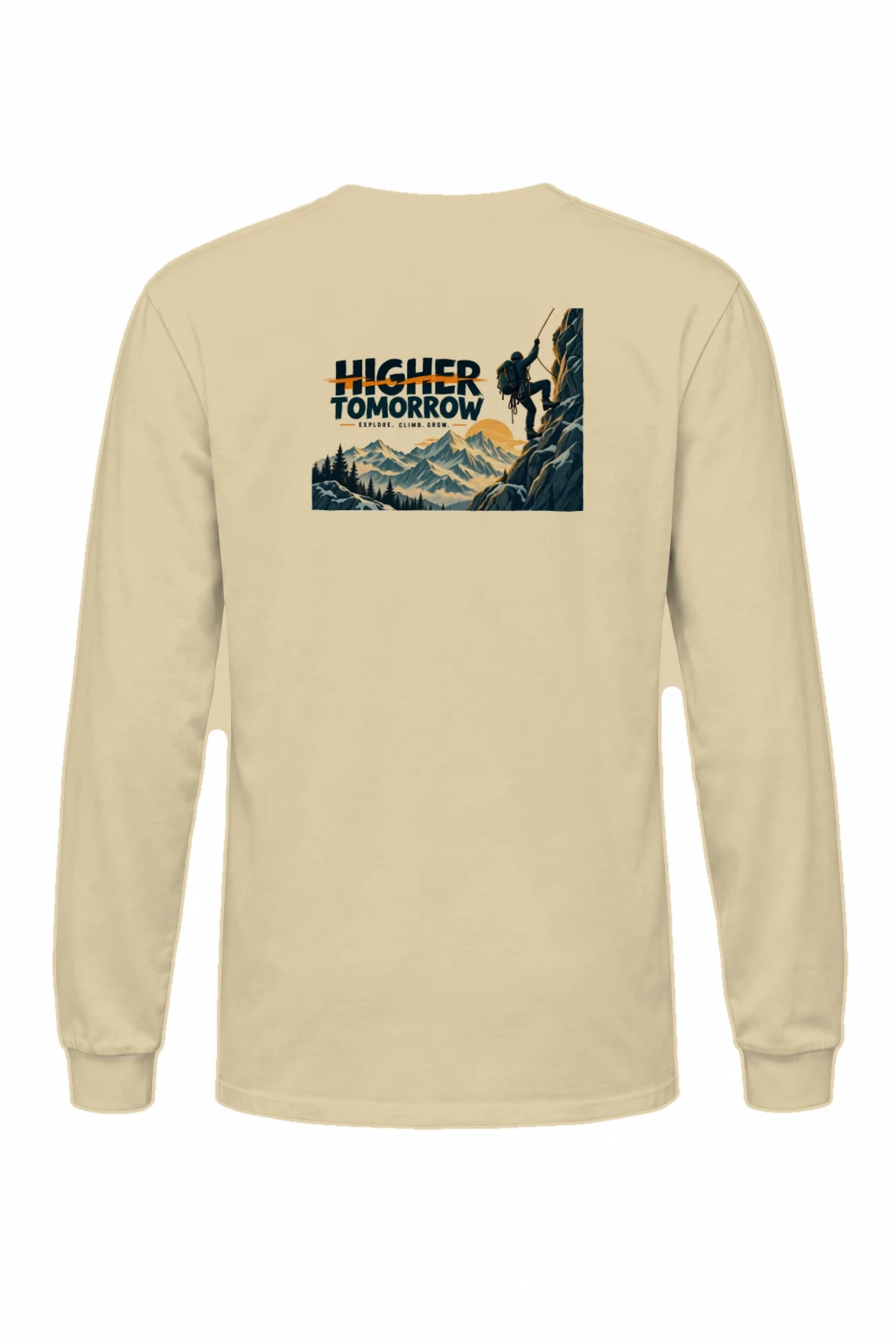 "Higher Tomorrow" Unisex Longsleeve T-shirt | Gildan 2400