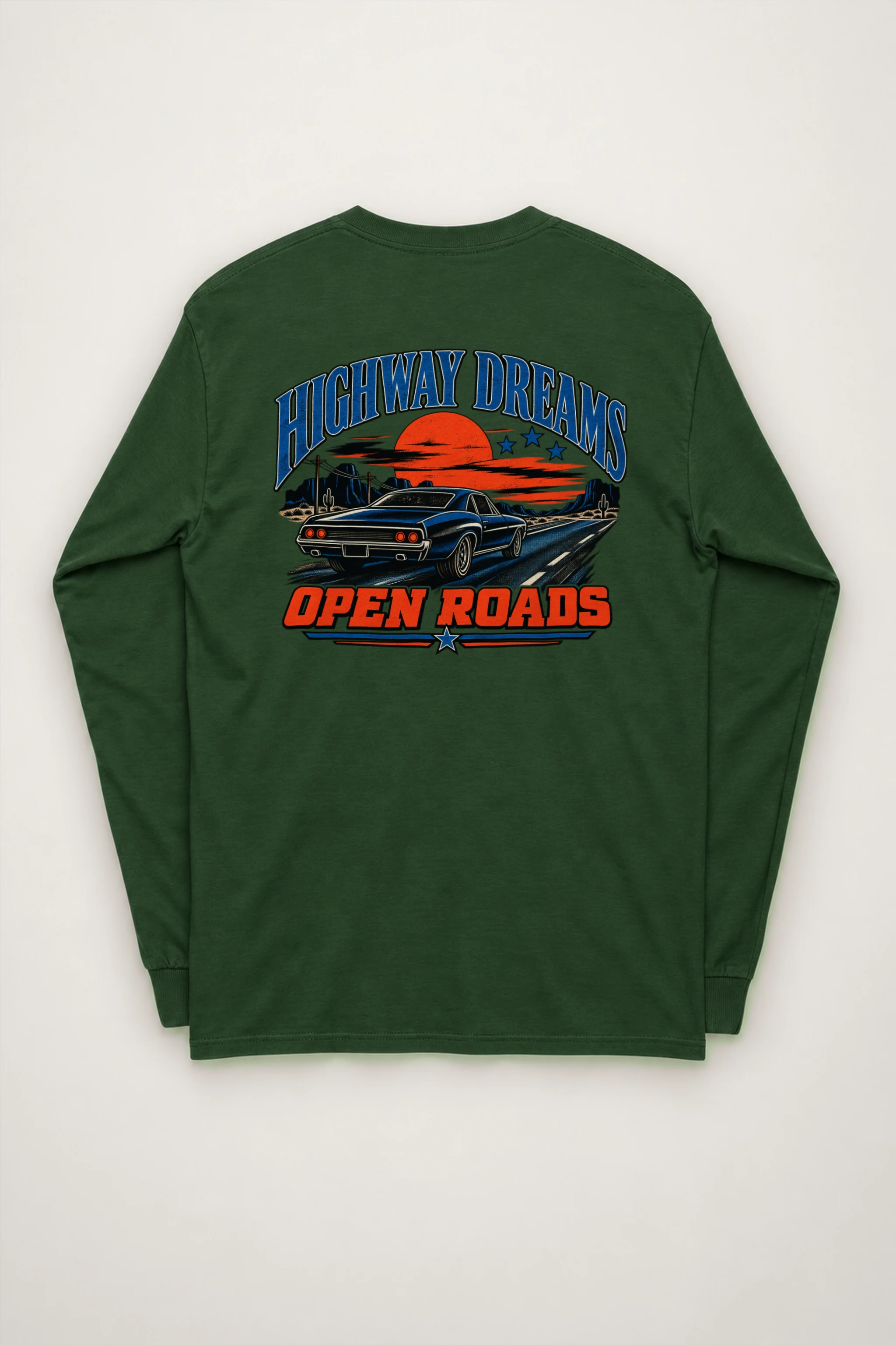 "Highway Dreams" Unisex Longsleeve T-shirt
