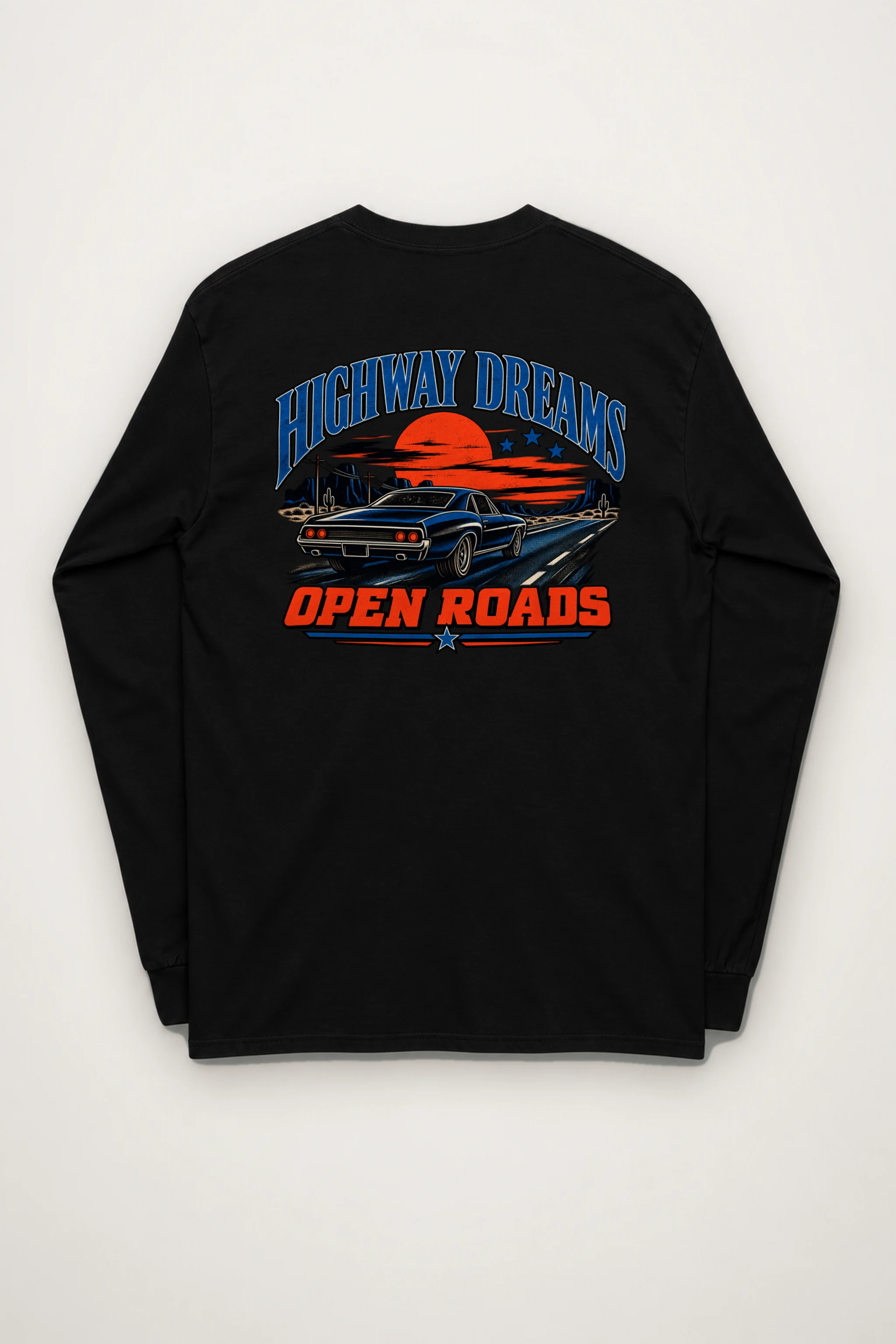 "Highway Dreams" Unisex Longsleeve T-shirt