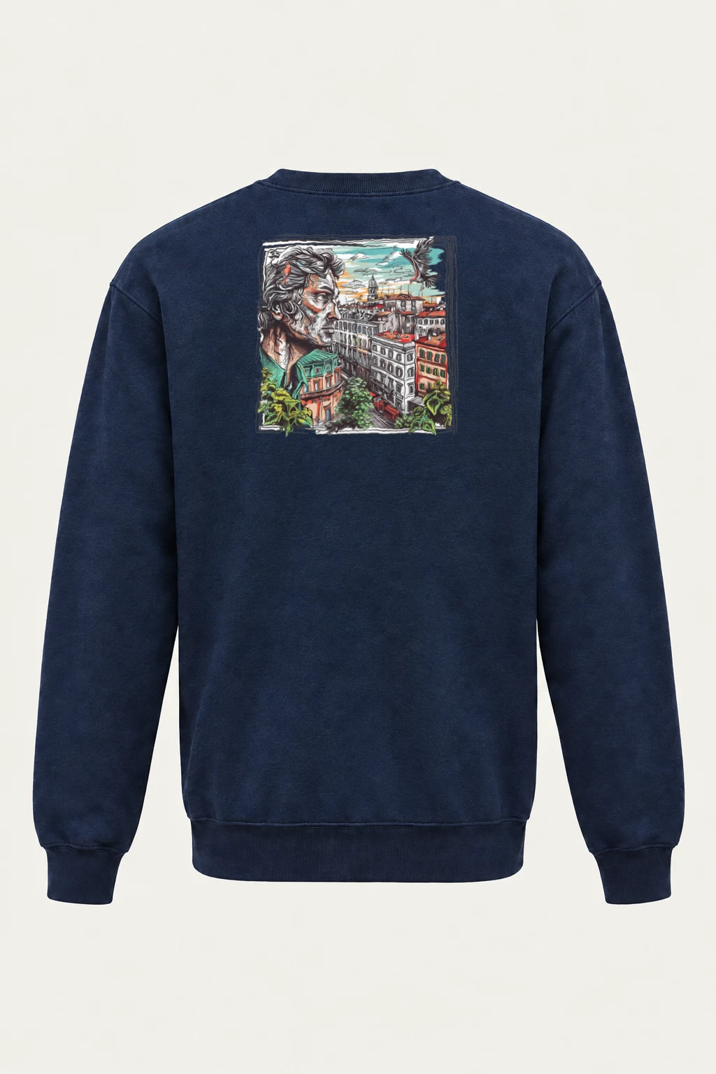 "Hillside City Watcher" Heavy Blend Unisex Crewneck Sweatshirt | Gildan 18000