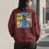 "Hillside Stairway" Heavy Blend Unisex Crewneck Sweatshirt | Gildan 18000