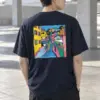 "Hillside Stairway" Heavyweight Unisex Crewneck T-shirt | Gildan 5000