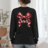 "Ho Ho Ho Ribbon" Unisex Longsleeve T-shirt