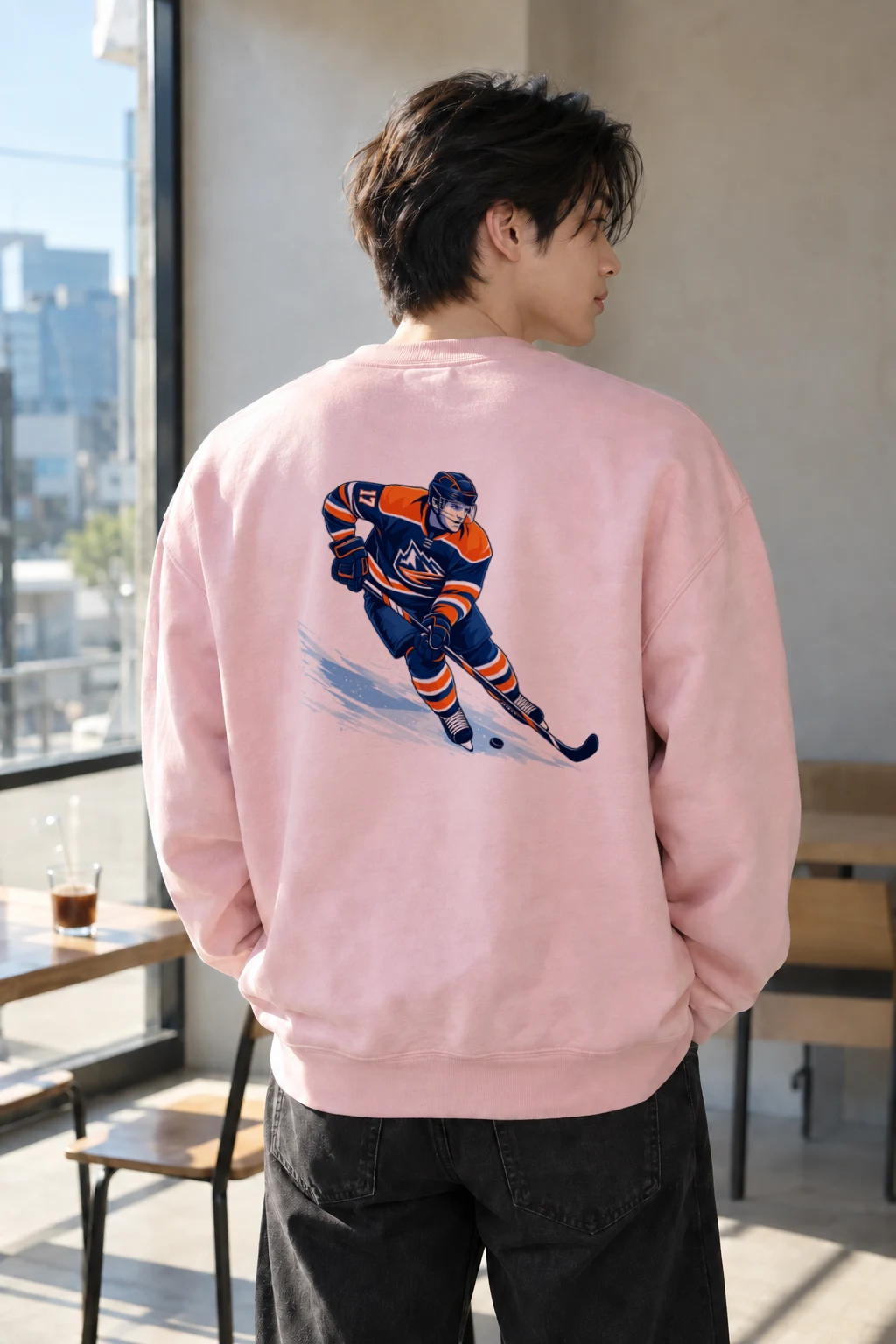 "Hockey Rush 17" Heavy Blend Unisex Crewneck Sweatshirt | Gildan 18000