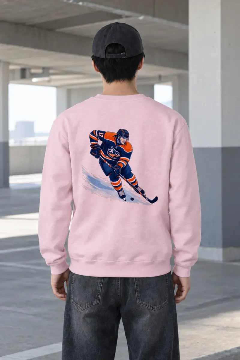 "Hockey Rush 17" Heavy Blend Unisex Crewneck Sweatshirt