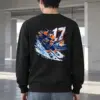"Number 17 Chevron Skater" Heavy Blend Unisex Crewneck Sweatshirt