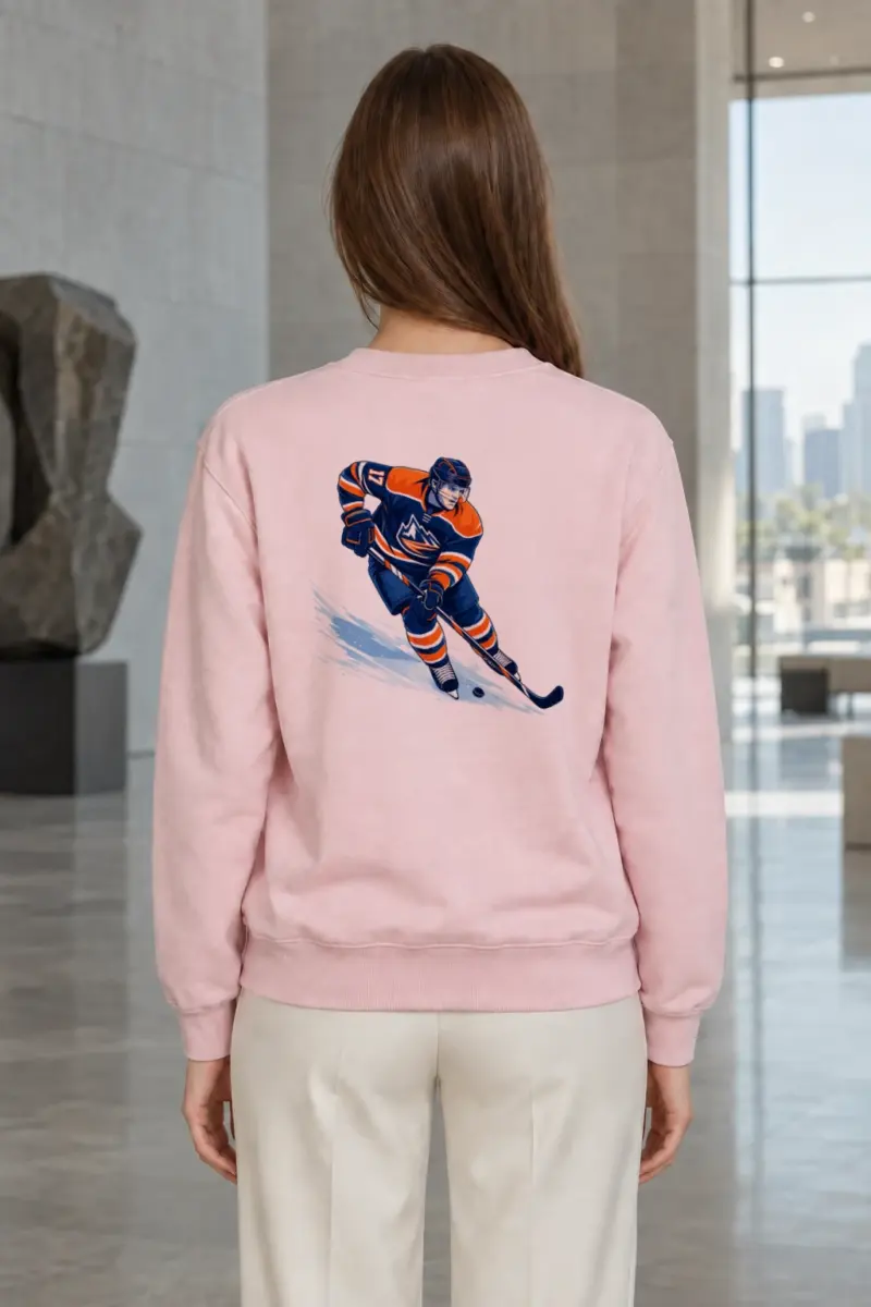 "Hockey Rush 17" Heavy Blend Unisex Crewneck Sweatshirt | Gildan 18000