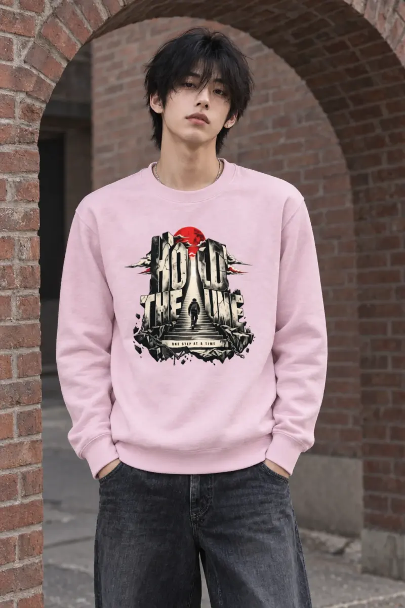 "Hold The Line" Heavy Blend Unisex Crewneck Sweatshirt