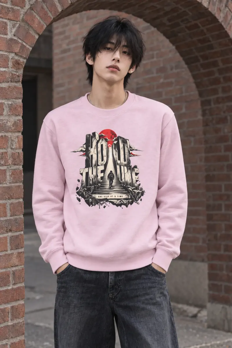 "Hold The Line" Heavy Blend Unisex Crewneck Sweatshirt