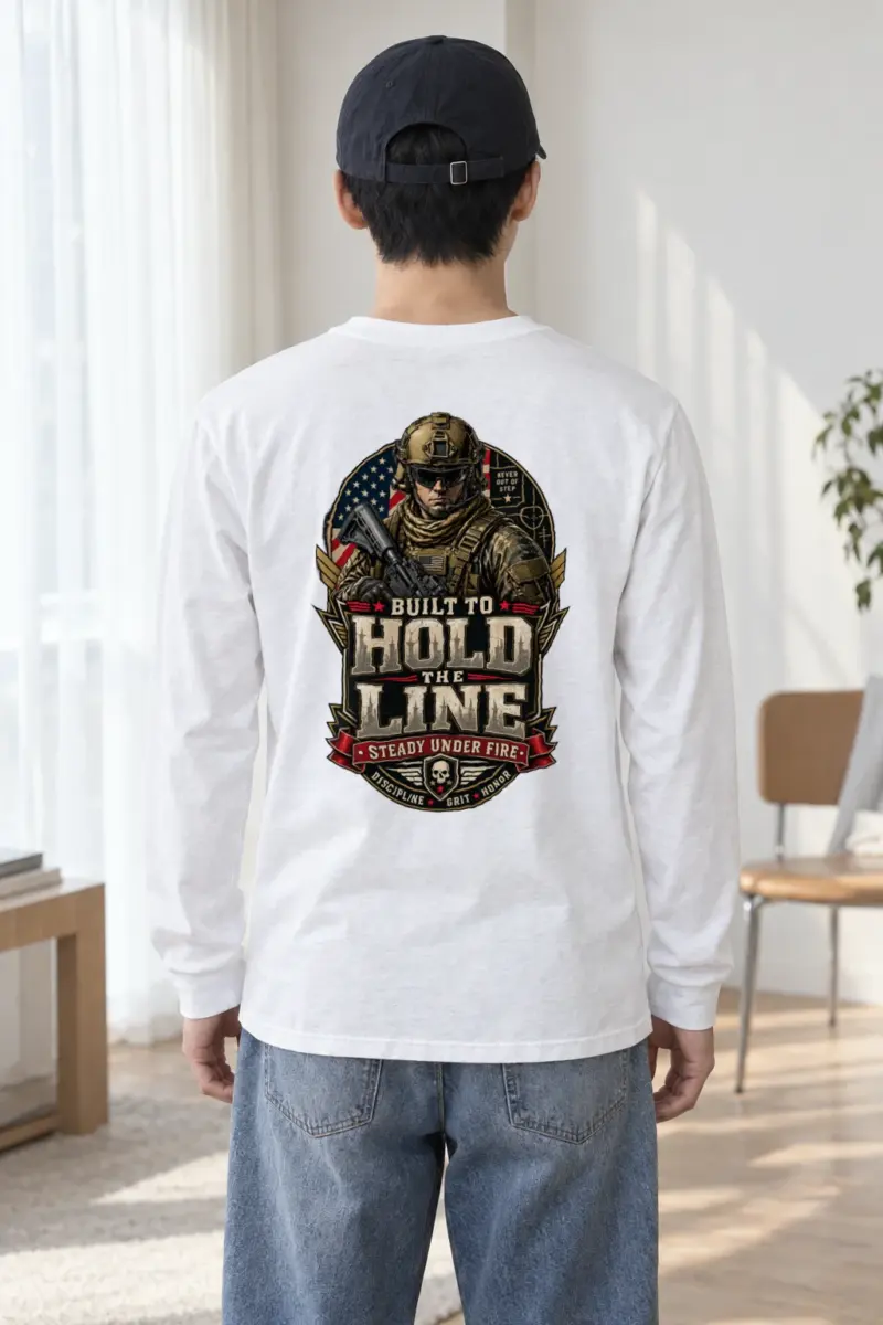 "Hold The Line" Unisex Longsleeve T-shirt