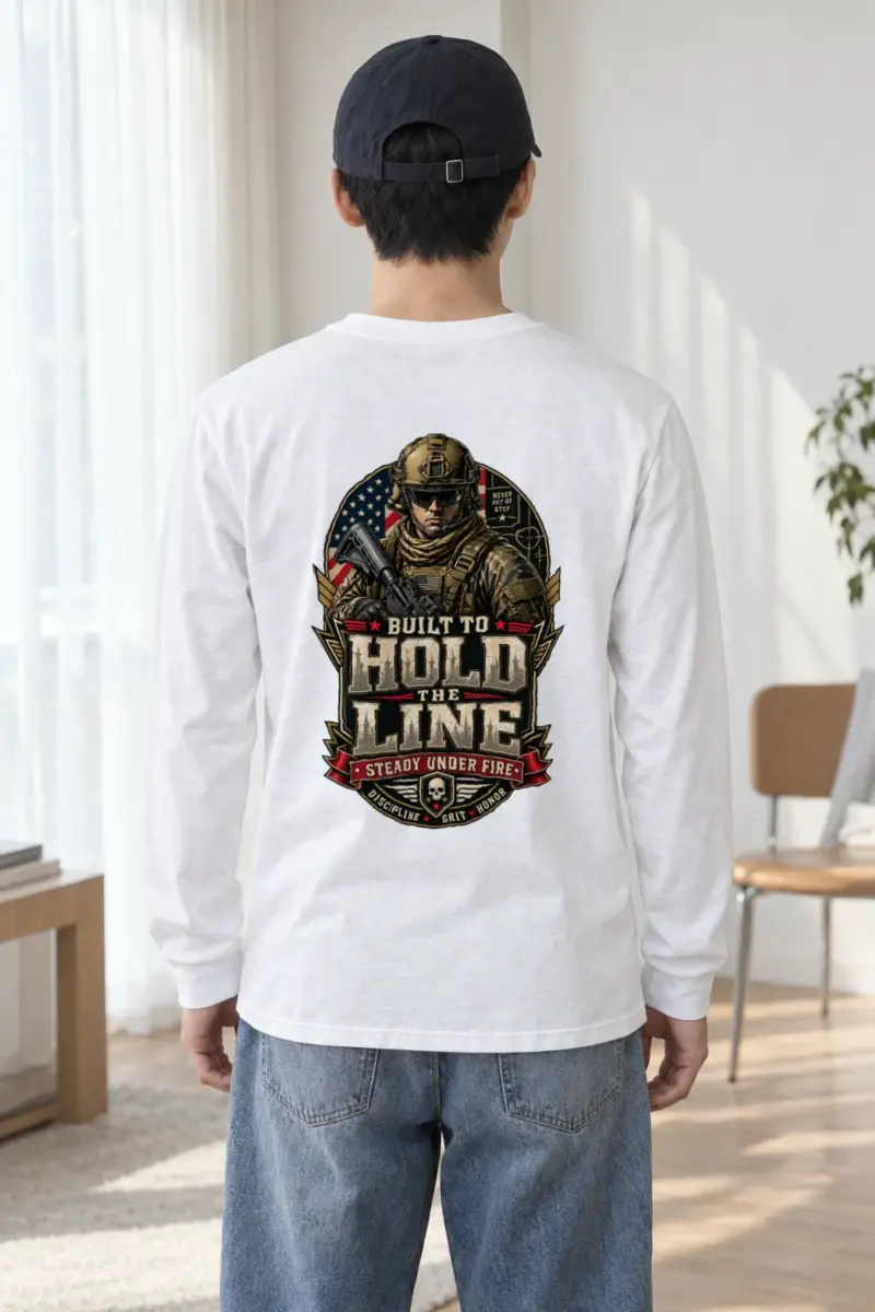 "Hold The Line" Unisex Longsleeve T-shirt