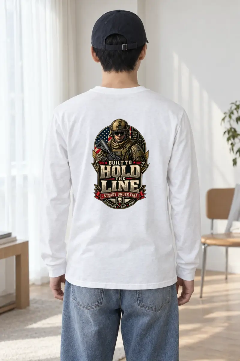 "Hold The Line" Unisex Longsleeve T-shirt