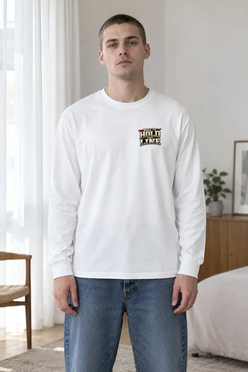 "Hold The Line" Unisex Longsleeve T-shirt