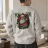"Holly Jolly Santa" Heavy Blend Unisex Crewneck Sweatshirt | Gildan 18000