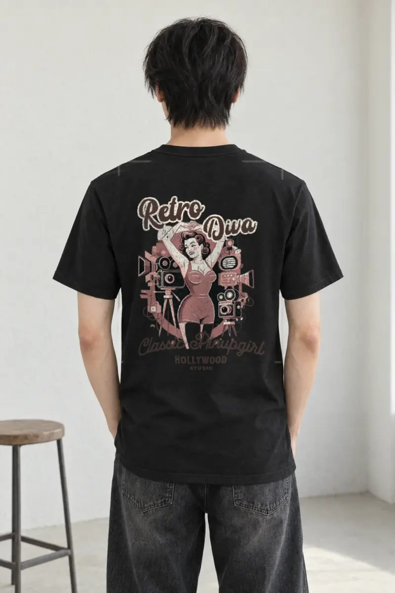 "Hollywood Studio Diva" Heavyweight Unisex Crewneck T-shirt