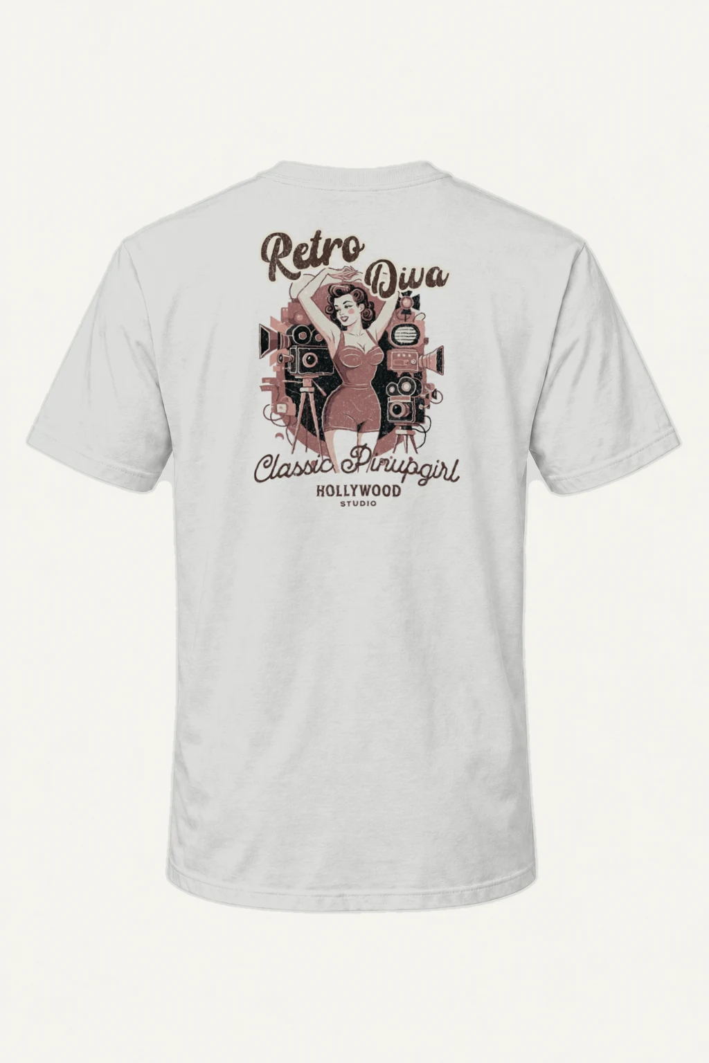 "Hollywood Studio Diva" Heavyweight Unisex Crewneck T-shirt | Gildan 5000