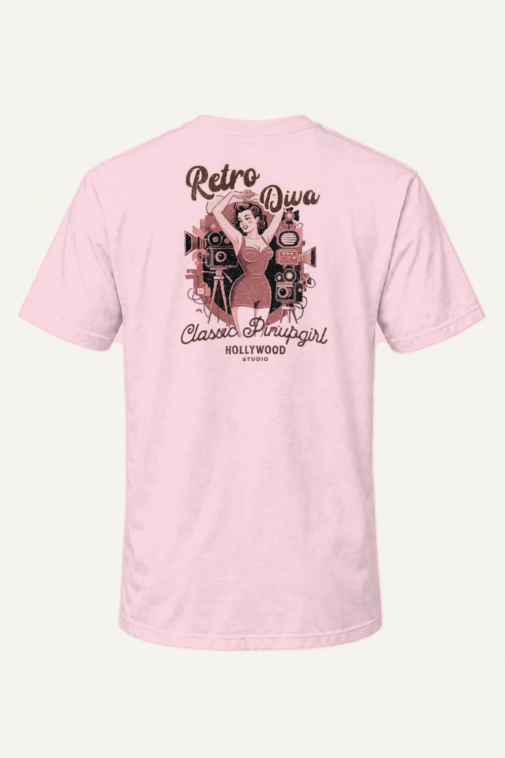 "Hollywood Studio Diva" Heavyweight Unisex Crewneck T-shirt | Gildan 5000