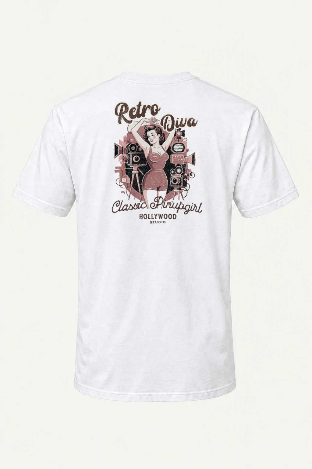 "Hollywood Studio Diva" Heavyweight Unisex Crewneck T-shirt | Gildan 5000