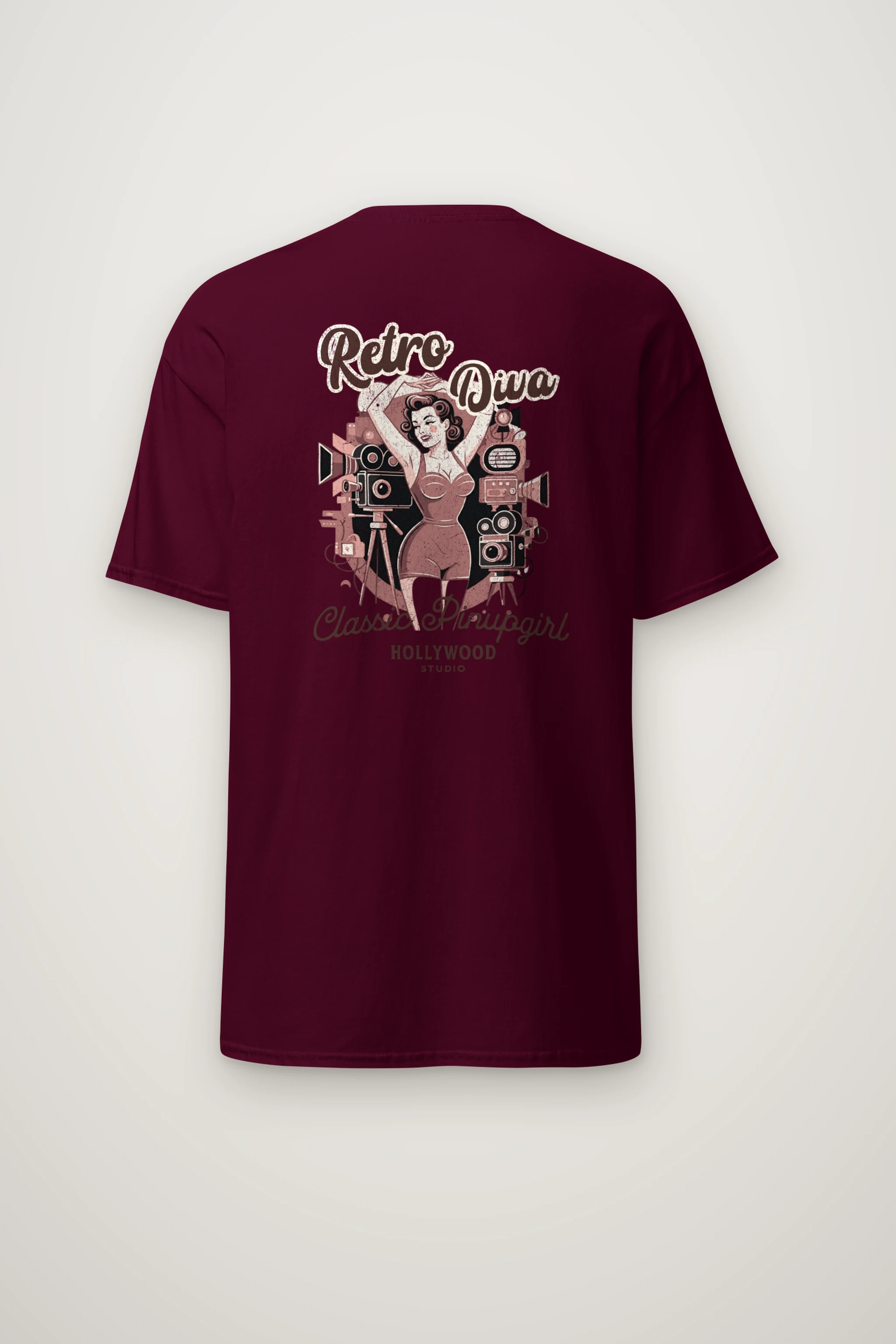 "Hollywood Studio Diva" Heavyweight Unisex Crewneck T-shirt