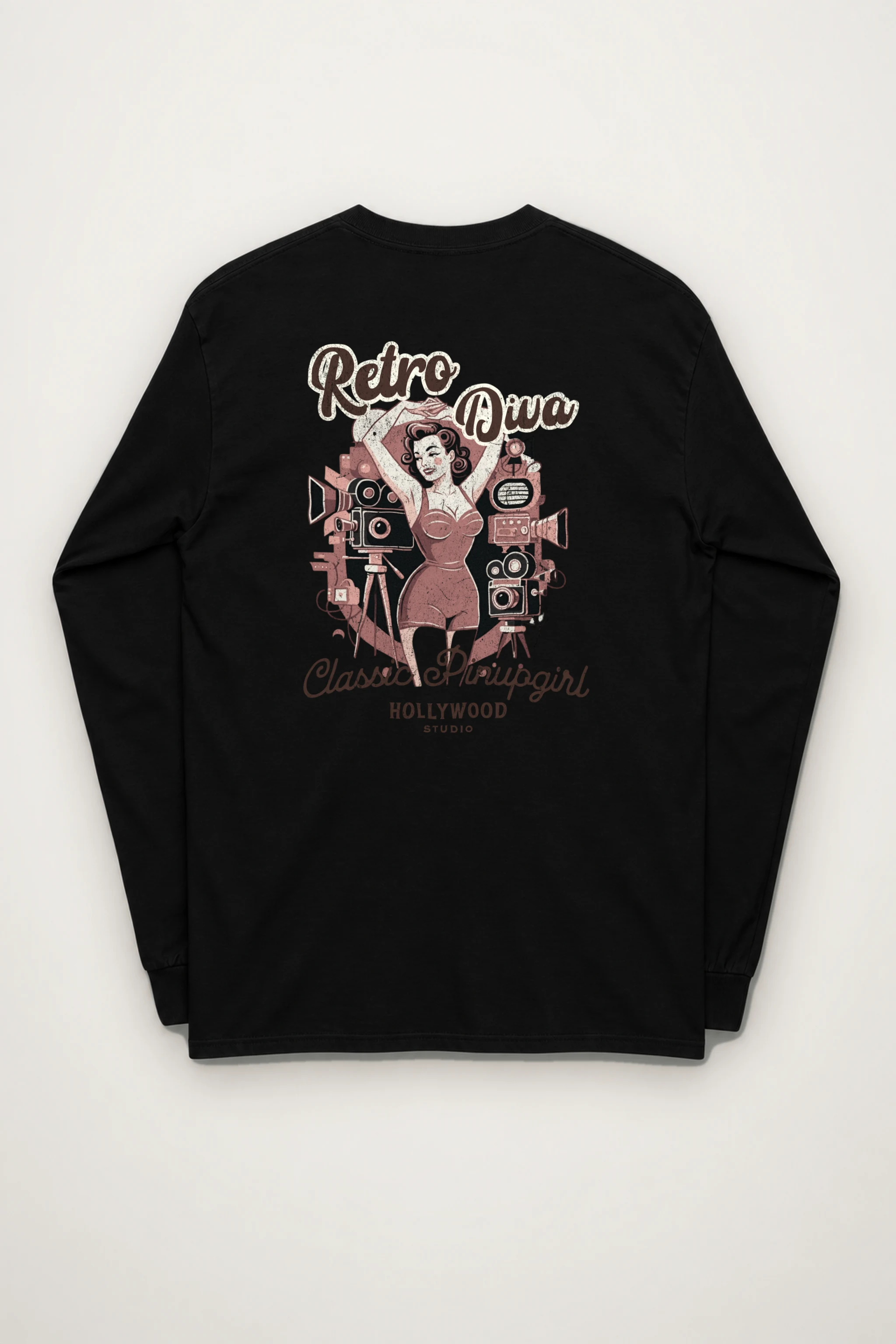 "Hollywood Studio Diva" Unisex Longsleeve T-shirt
