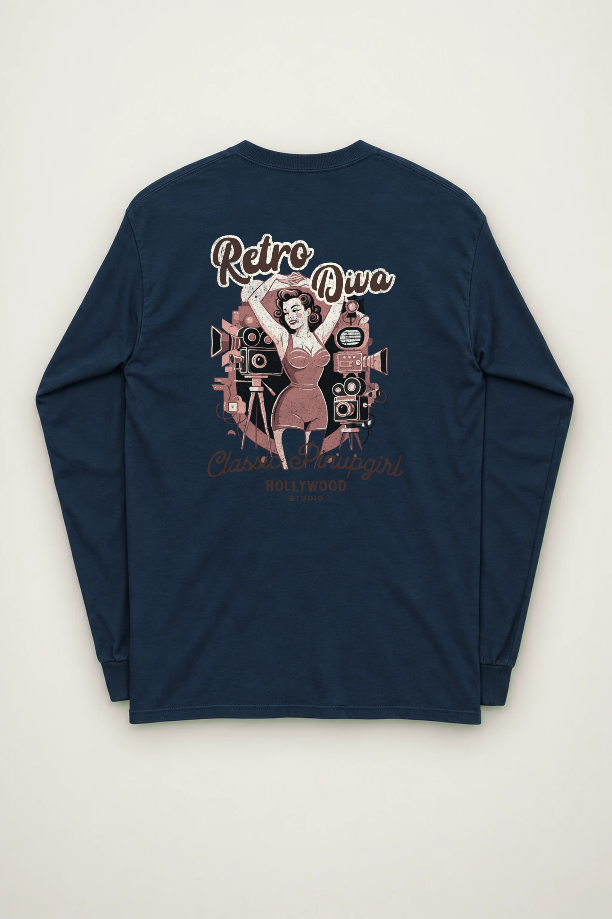 "Hollywood Studio Diva" Unisex Longsleeve T-shirt