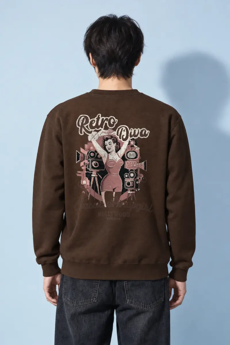 "Hollywood Studio" Heavy Blend Unisex Crewneck Sweatshirt | Gildan 18000