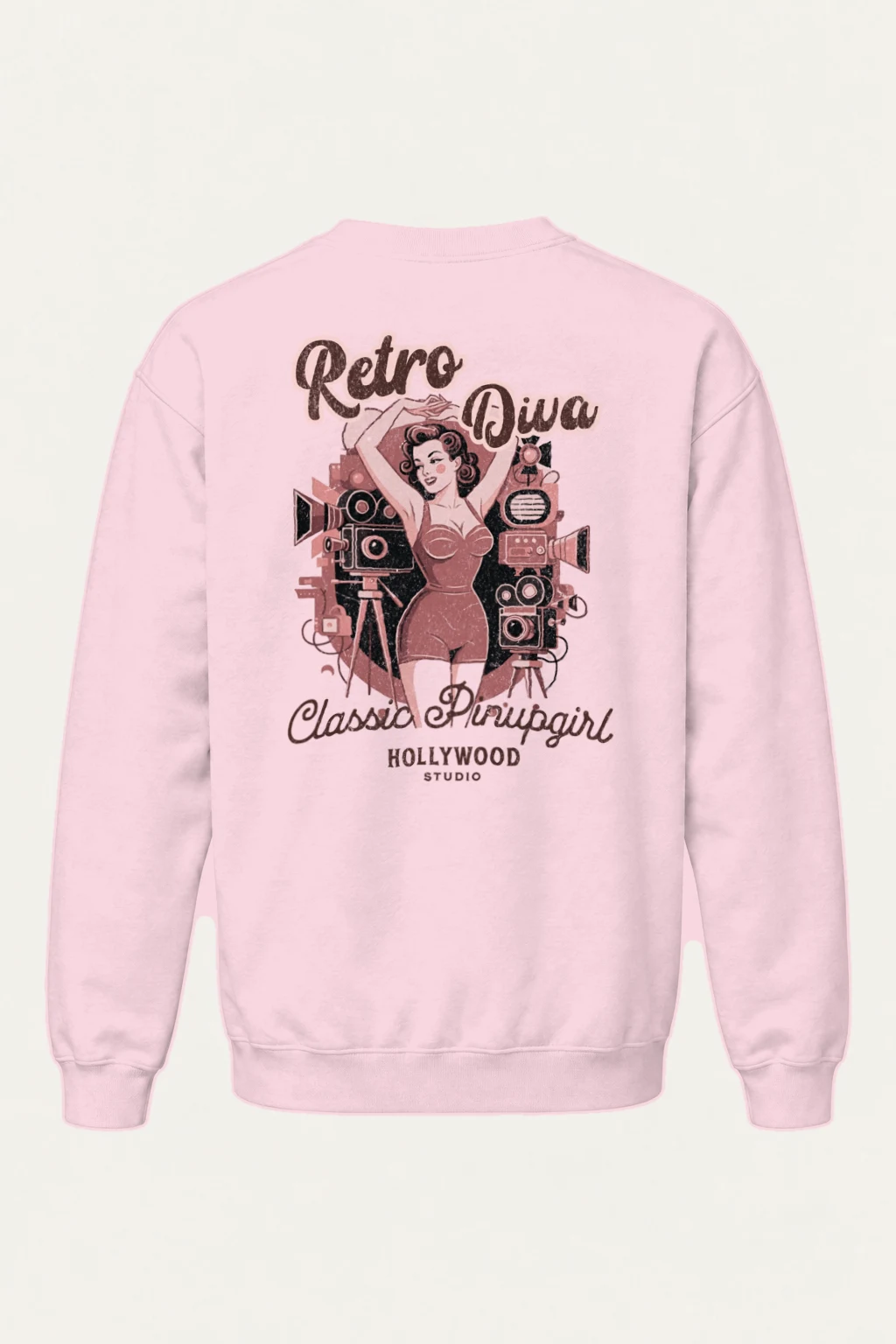 "Hollywood Studio" Heavy Blend Unisex Crewneck Sweatshirt | Gildan 18000