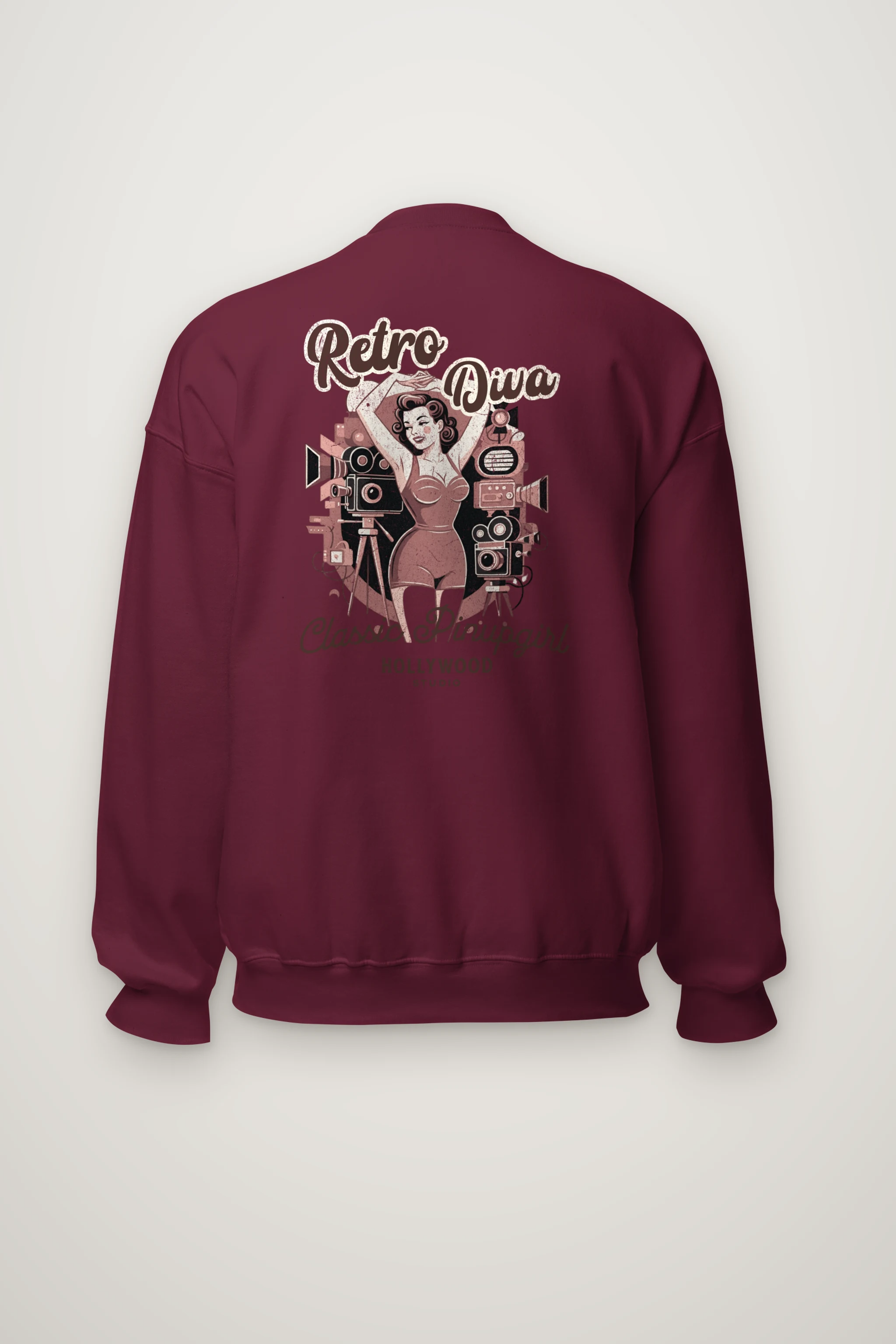 "Hollywood Studio" Heavy Blend Unisex Crewneck Sweatshirt