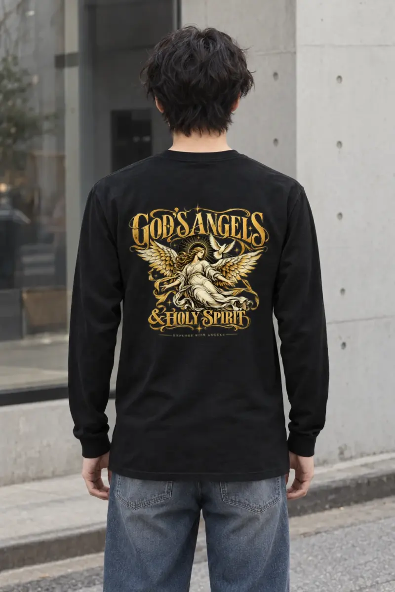 "Holy Spirit Angels" Unisex Longsleeve T-shirt