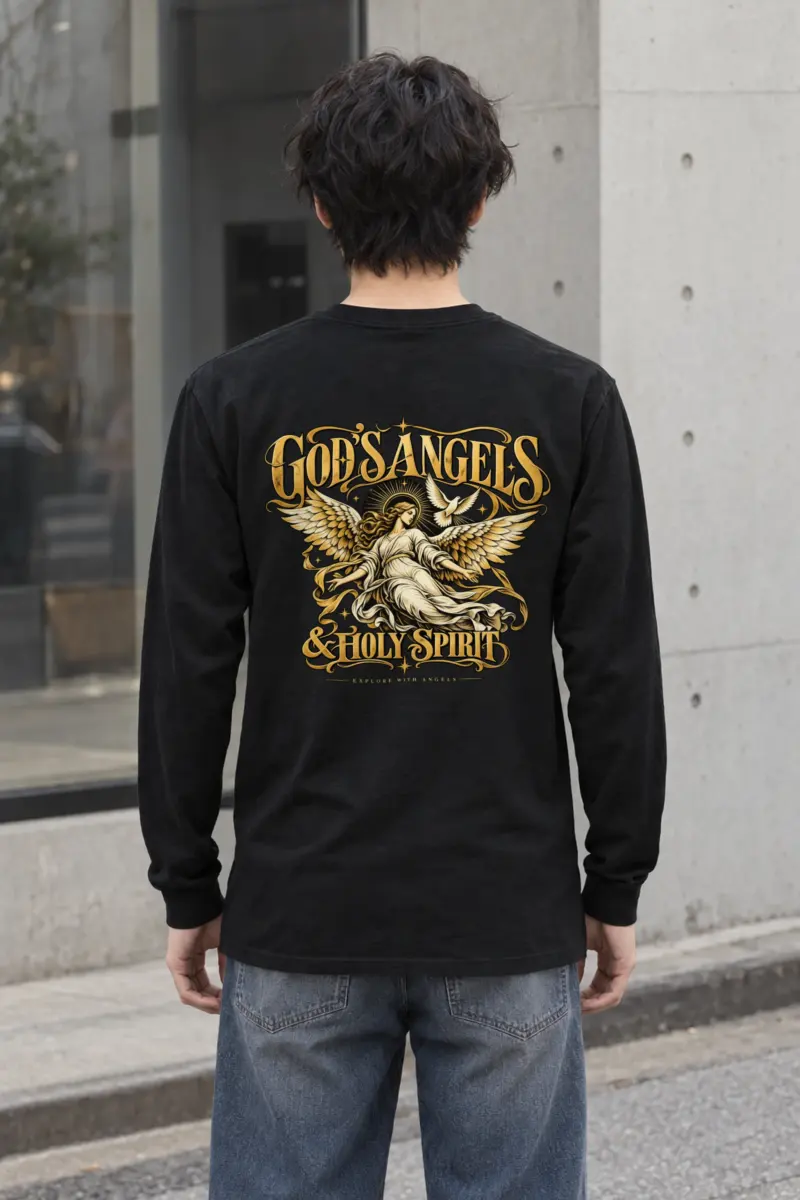"Holy Spirit Angels" Unisex Longsleeve T-shirt