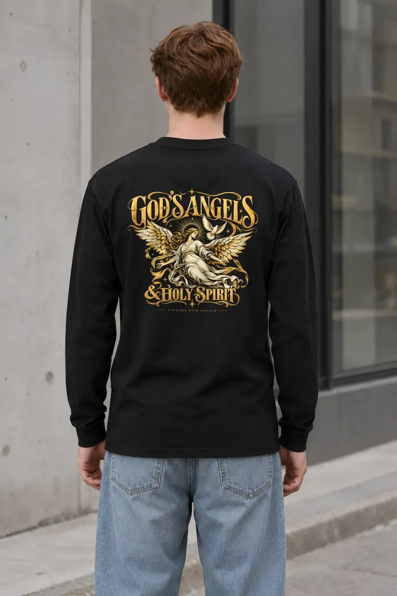 "Holy Spirit Angels" Unisex Longsleeve T-shirt