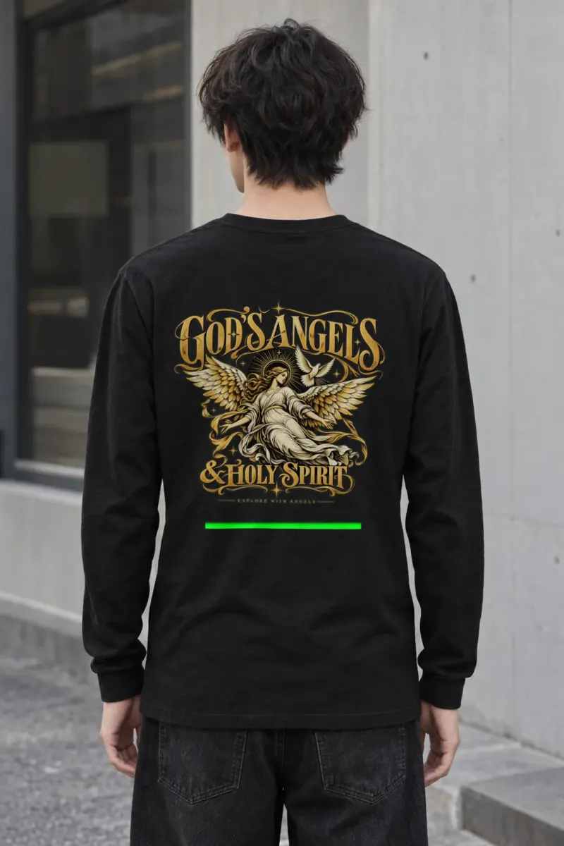 "Holy Spirit Angels" Unisex Longsleeve T-shirt | Gildan 2400
