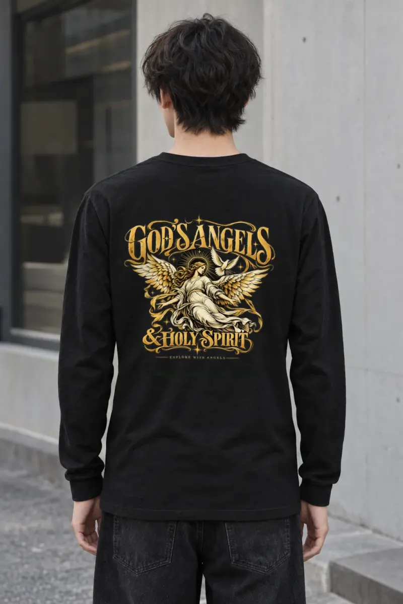 "Holy Spirit Angels" Unisex Longsleeve T-shirt | Gildan 2400